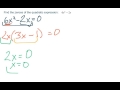 Factoring Quadratic Expressions and Zeros