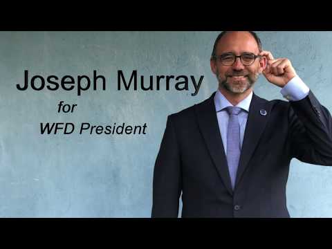 #JoeForWFD Biography of Joseph Murray, WFD President candidate