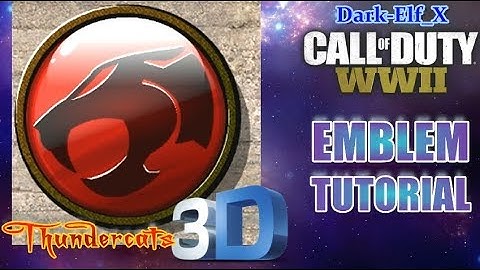 COD WW2 Emblem - Thundercats 3D (Darkelf X)
