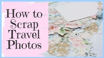 Scrapbook Layout Tutorial ~ Mintay Next Trip Layout #2