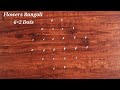 Apartment Rangoli designs with 6×2 Dots | Chinna Muggulu | Small Kolam designs
