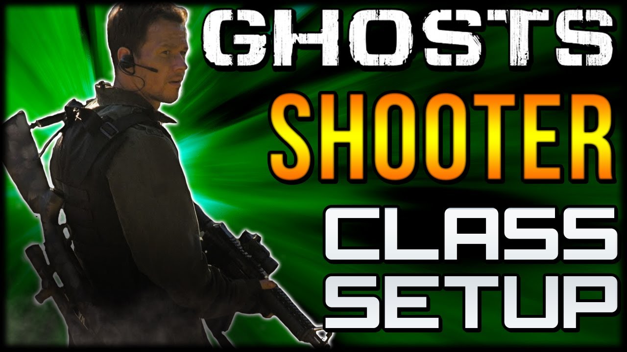 COD Ghosts - "SHOOTER" Custom Class Setup "Bob Lee Swagger" (Call of ...