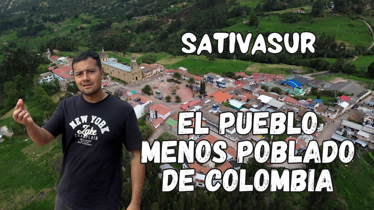 Así es el pueblo MENOS poblado de Colombia 🇨🇴 SATIVASUR - ¿Cómo se vive allí?