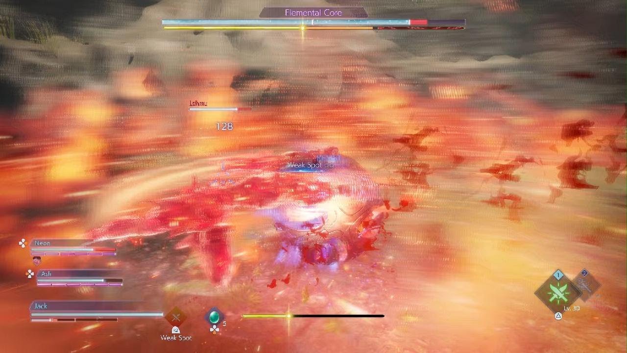 Elemental Core/Fused Elemental, Hard mode, Duelist, STRANGER OF PARADISE FF ORIGIN TRIAL VERSION 2