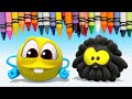 Wonderballs crayon creations  fun diy for kids  cartoon candy