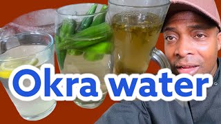 Strongest Drink Strong back Okra  water Drink this before you go to bed! Okra Water #JamaicanChef