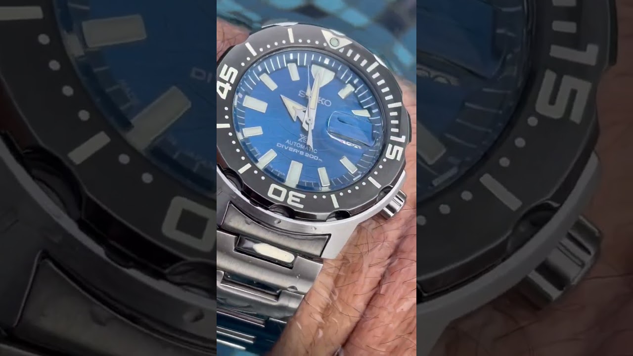 Seiko Prospex Monster Save the Ocean Great White Shark breaks 