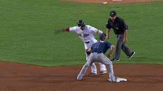 TB@BOS: Rays turn strike-'em-out, throw-'em-out DP