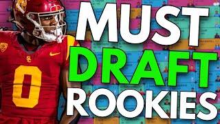 DON'T Leave Rookie Drafts Without These MUST DRAFT ROOKIES! 2024 Dynasty Fantasy Football
