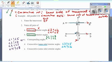 ATHS Honor Geometry Video 4.5 Introduction to Parallel Lines.wmv