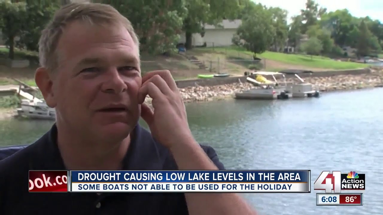 Low lake levels dampen Lake Waukomis boaters YouTube