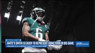 Eagles WR DeVonta Smith eager to represent Amite in Super Bowl