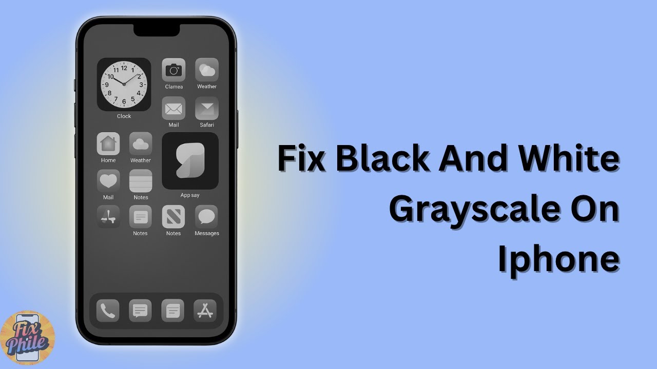 How To Fix Black & White Screen (Grayscale) on iPhone — Quick Solution ...