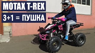 Квадроцикл ПУШКА - Motax T-REX / Обзор и ТестДрайв