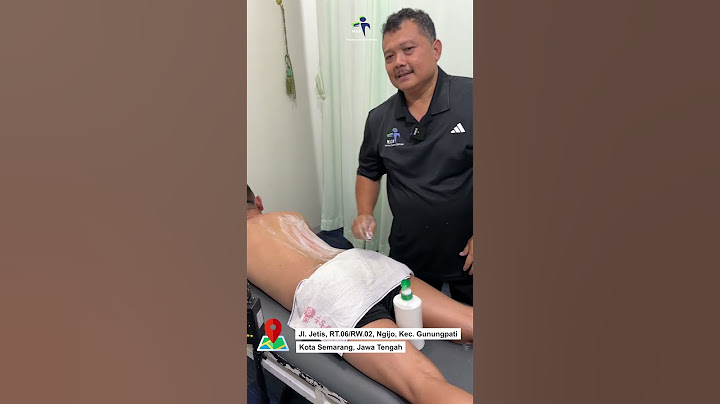 MCO ARIF THIS IS HOW TO TREAT BACK INJURIES PART 3