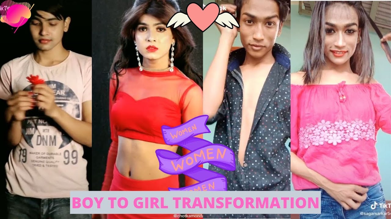Boy To Girl Transformation TiK ToK | #boytogirlchallenge #maletofemale #boytogirl