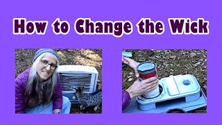 How to Change the Wick of a Kero World KW-11F Kerosene Heater - YouTube