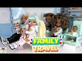 Super long full movie  omg families vacation travel routine  omg families plane doll story