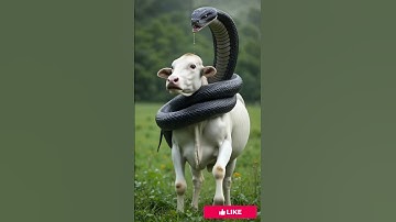 Giant Python ATTACKS Helpless Cow | Shocking Animal Rescue