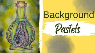 Quick & Easy Soft Pastel Background Tutorial screenshot 2