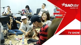 Hậu trường bộ tứ HLV tập luyện Chung kết The Voice Kids 2017