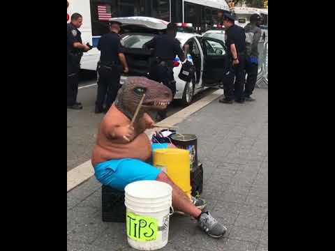 T-Rex Drummer Sighting in New York