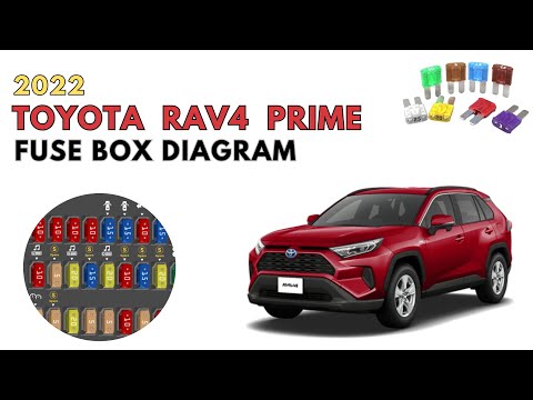 2022 Toyota RAV4 Prime Fuse Box diagram and location