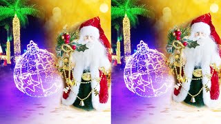 3D Christmas Cheer in VR Video 3D SBS [Google Cardboard VR Experience] VR Box Virtual Reality Video