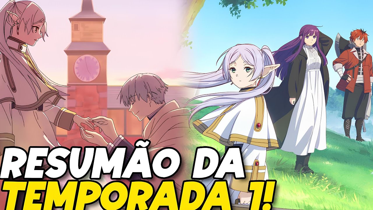FRIEREN T2 Chegando: Relembre TUDO da T1 em 15 Minutos!