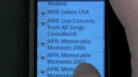 NPR Podcast Android App Review - AndroidApps.com