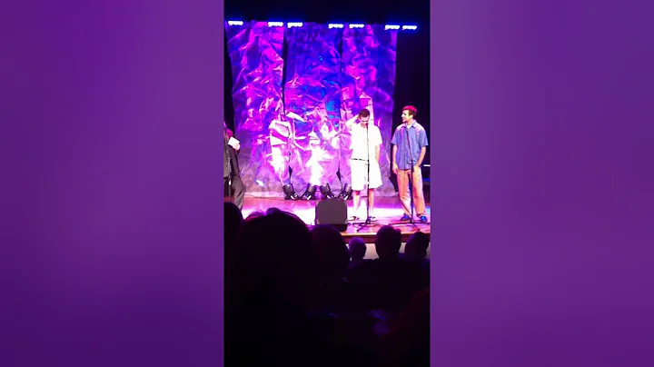 Tim and Ty at the quiz show