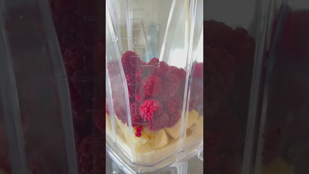 5-Minute Raspberry Banana Smoothie - Real Food Whole Life