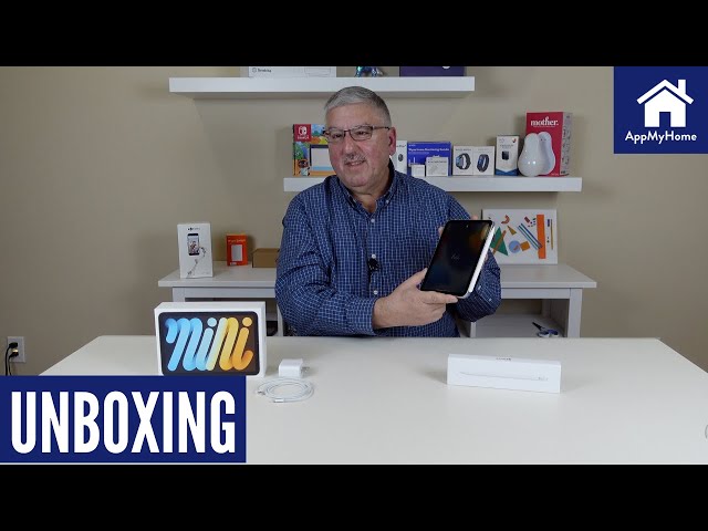 Unboxing: Apple 2021 iPad Mini 6 - Apple Pencil 2 - Apple Smart Folio