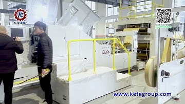 Paper Bag Making Machine I Auto Stacking I Auto Inkjet Printing I Auto Inspection