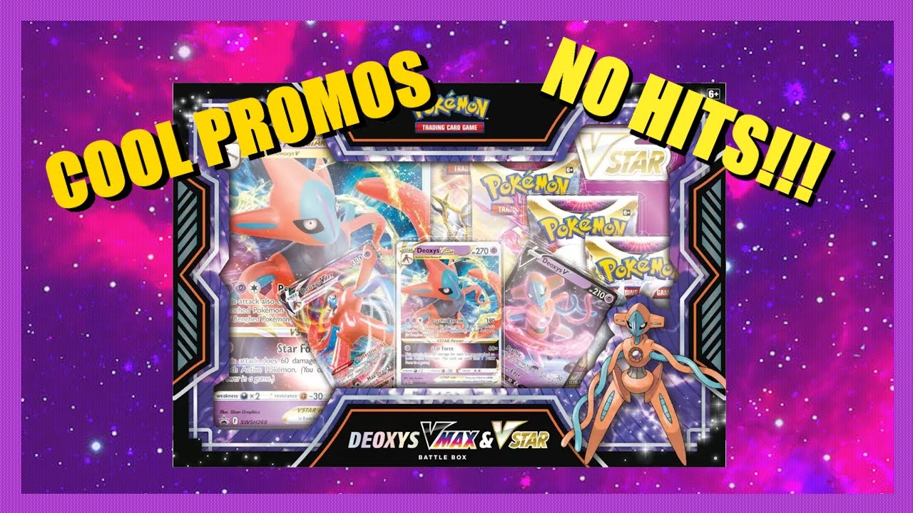 Pokémon TCG: Deoxys VMAX & VSTAR Battle Box