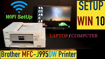 Brother MFC-J995DW SetUp Windows 10 Computer, Laptop, WiFi SetUp, Review !!