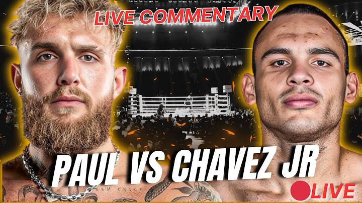 🔴Live Commentary: Jake Paul Vs  Julio Cesar ChavezJr - Watch Party