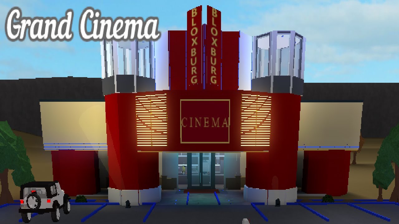 movie theater bloxburg roblox