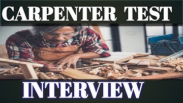 Carpenter Interview Question and Answer for Job | Carpenter Job Interview Sawal Aur Jawab |