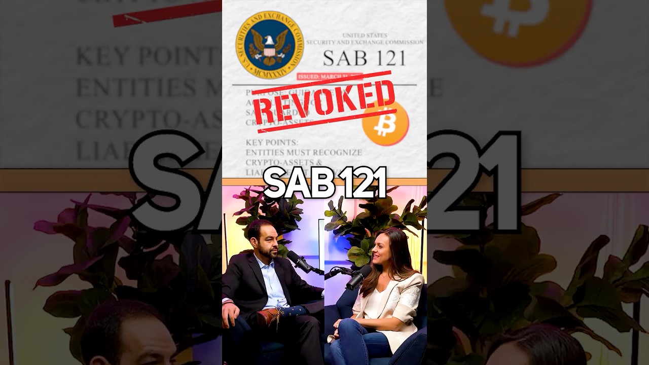 The Most Bullish Bitcoin Catalyst: Repeal of SAB 121 #Trump #SEC #Crypto  #money - YouTube