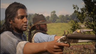 Red Dead Redemption 2, Part 31, HD playthrough, free roam, no commentary.
