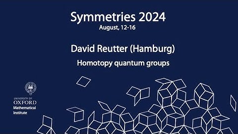 Symmetries 2024: Rajath Radhakrishnan (ICTP)