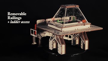 Contemplation Lookout - Sci Fi Tabletop Terrain