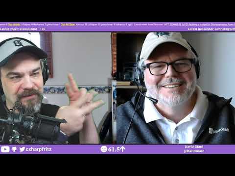 March 25, 2020 - David Giard joins us to talk about developer relations, public speaking, Blazor and