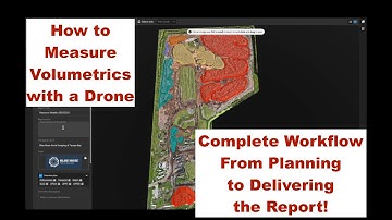 How to Measure Stockpile Volumes Using Drone Data