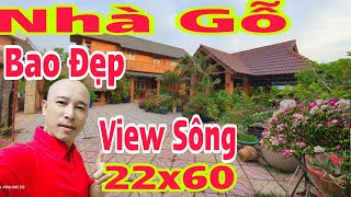 🛑Biệt thự nhà gỗ Sân Vườn View Sông Bình Chánh Mặt Tiền Đườn An Hạ Kênh Thanh Niên |#nhadepsg