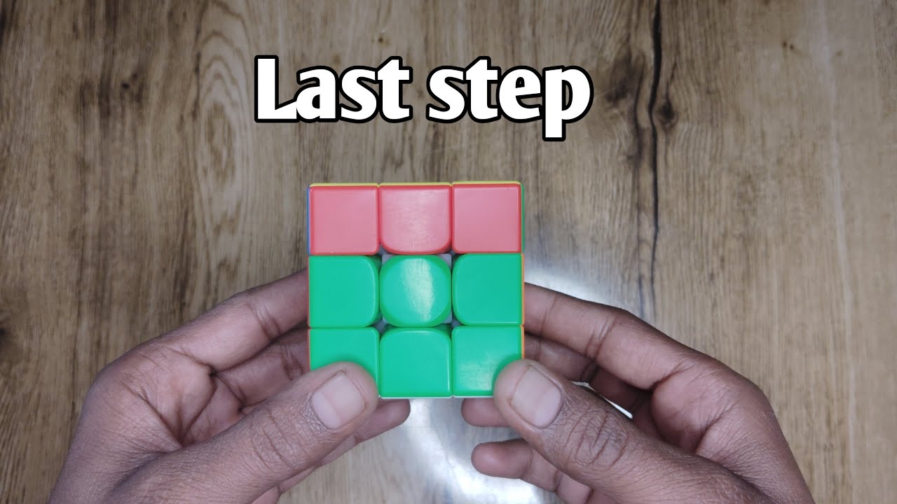 How to solve Last step of Rubik's Cube "AUF" - YouTube