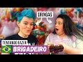 GRINGAS TENTANDO FAZER BRIGADEIRO (Jeanne & Megy)