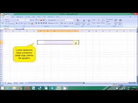Video: Kako stvoriti bazu podataka s Excel radnog lista (sa slikama)