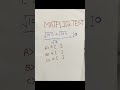 #mathsiqtest #mathstricks #ytshorts #viral || IQ TEST ||
